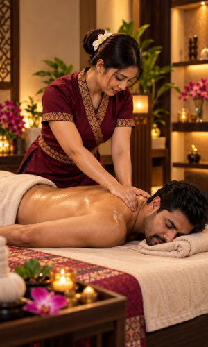 Deep Tissue Massage at Imly Spa Bhubaneswar