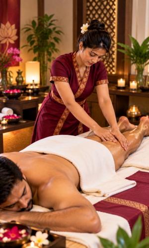 Swedish Massage at Imly Spa Bhubaneswar